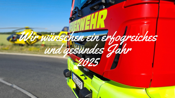 Neujahrsgrüße der Freiwilligen Feuerwehr Markranstädt