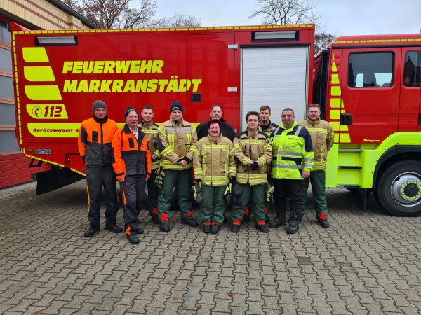 Lehrgang „Motorkettensägenführer Modul F“ erfolgreich abgeschlossen
